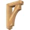 Ekena Millwork Westlake Arts and Crafts Rough Sawn Bracket w/ Offset Brace, Western Red Cedar, 6"W x 22"D x 30"H BKT0604X22X30WTL03RWR - alternate 1